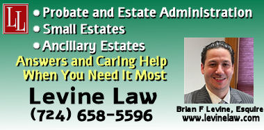 Law Levine, LLC - Estate Attorney in Williamsport PA for Probate Estate Administration including small estates and ancillary estates